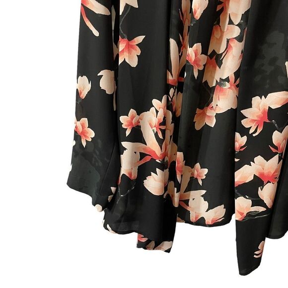 Aritzia Babaton Lian Peony Print Robe Size XXS - Picture 4 of 10